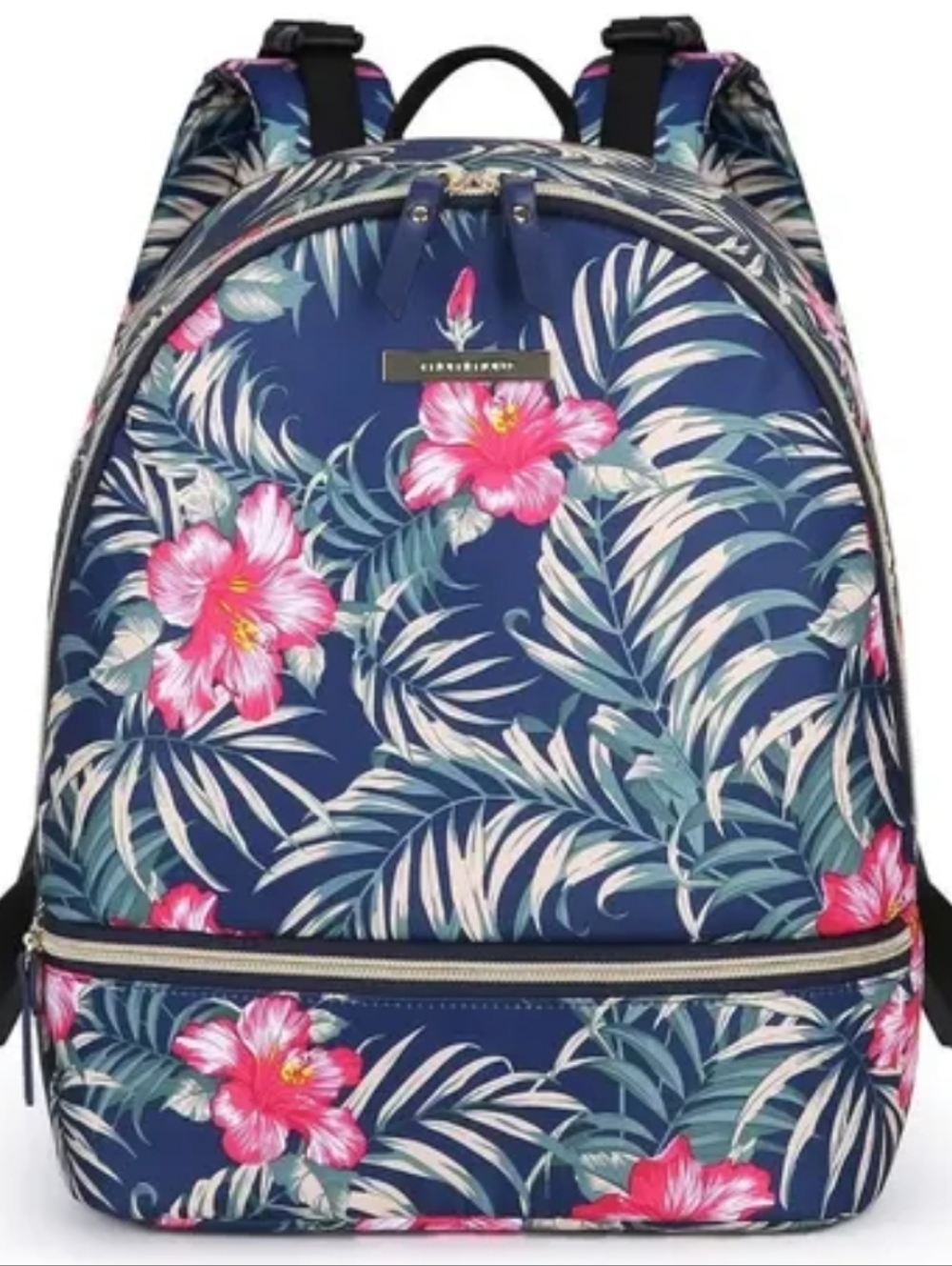 NWT Floral Navy Diaper BackpacK